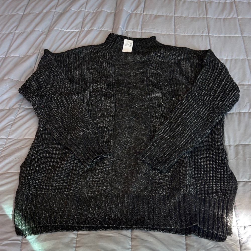 Maurices Charcoal Turtleneck Sweater